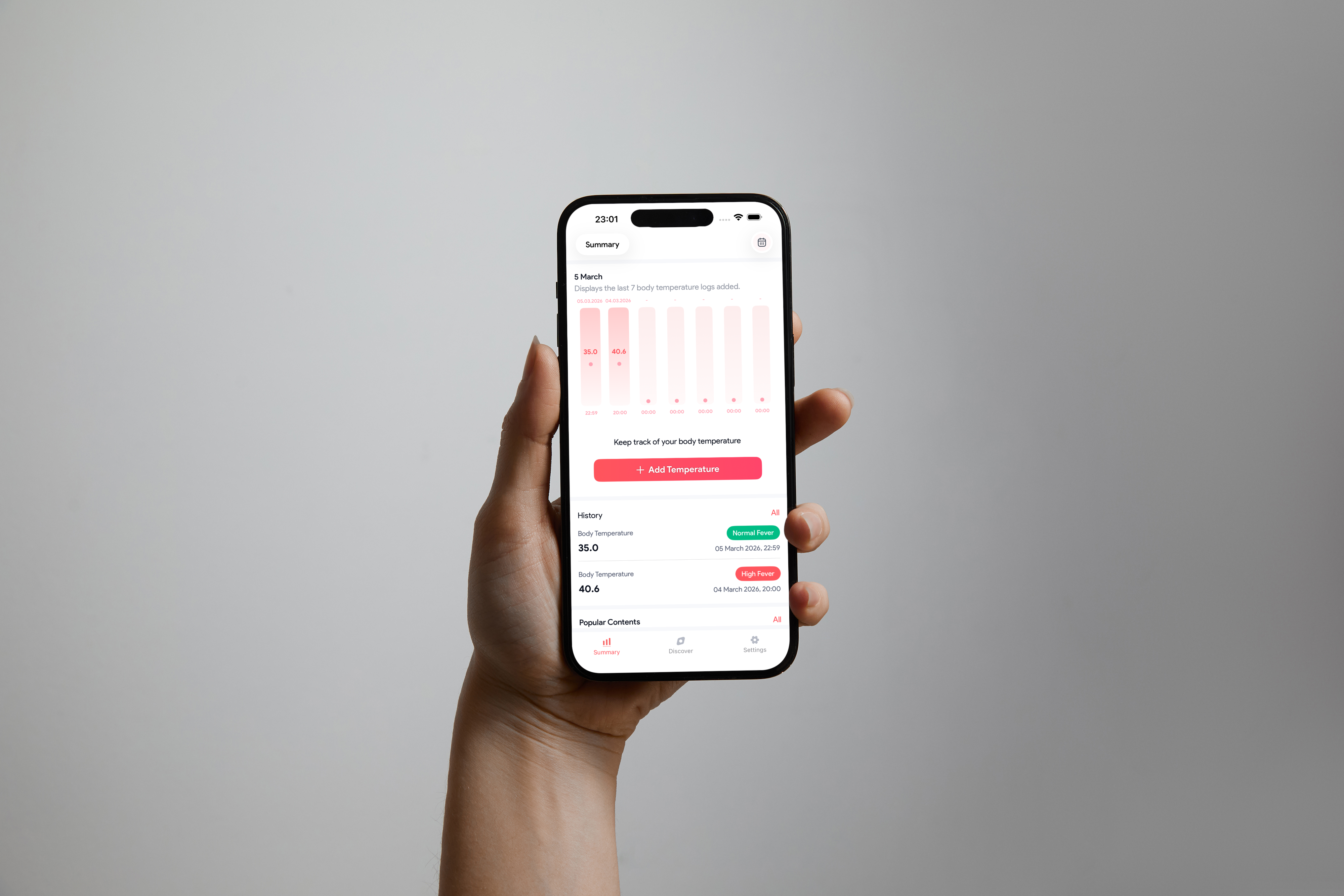 Body Temperature Tracker